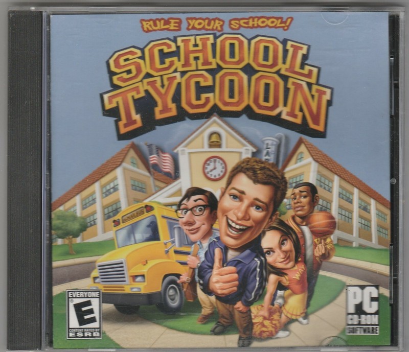 School Tycoon PC CD-ROM by Take2 for Win 98/Me/2000/XP