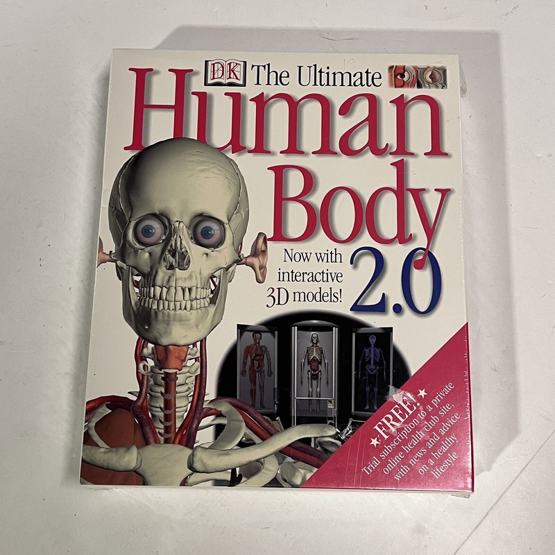 The Ultimate Human Body 2.0 by DK Multimedia for Windows CD-ROM NEW SEALED gallery