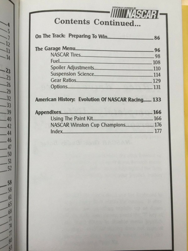 NASCAR racing, original 1997 Papyrus/Sierra PC CD gallery