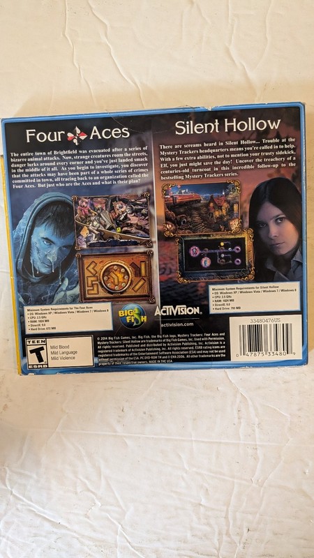 Big Fish PC DVD-ROM Software Hidden Object Adventure Games Lot of 2 gallery