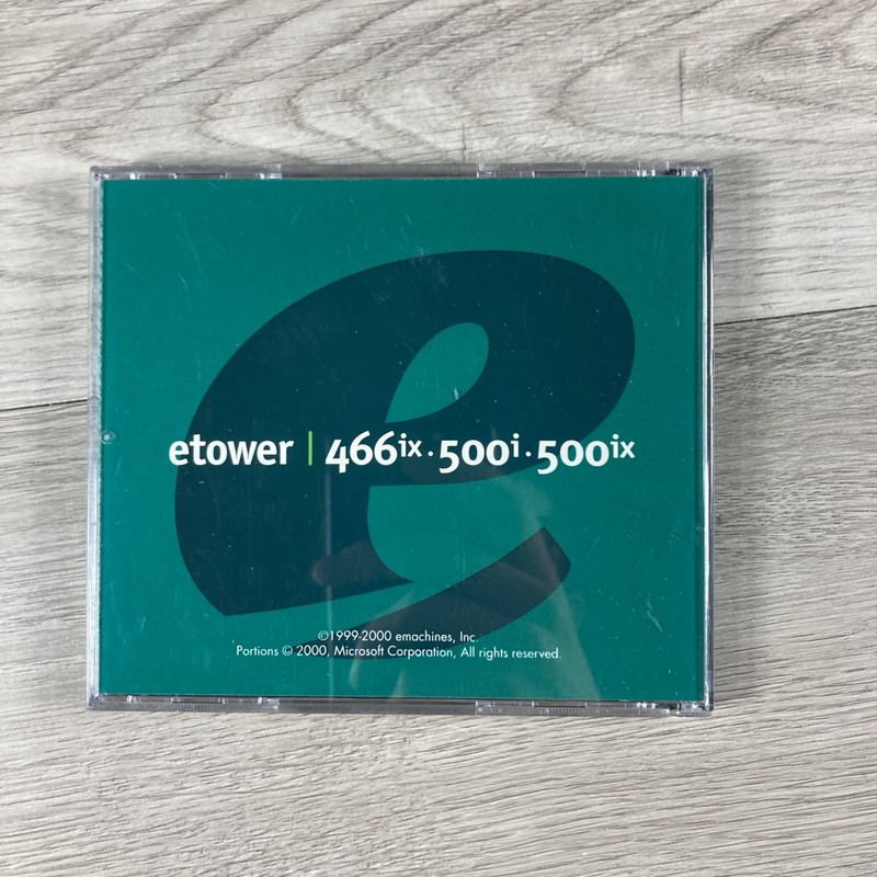 Emachines Ver 4.0 Restore CD (Bootable CD) 1999-2000 etower 466ix 500i gallery