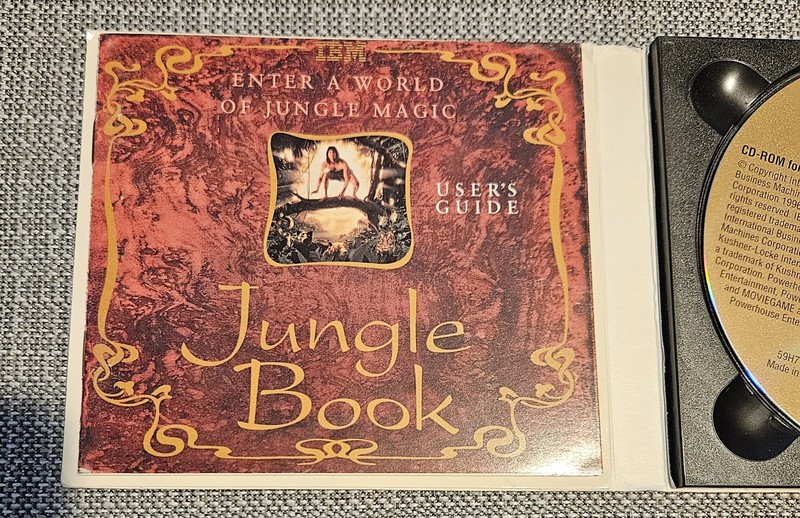 Jungle Book Cd Rom Game IBM interactive Windows 95 Or Higher gallery