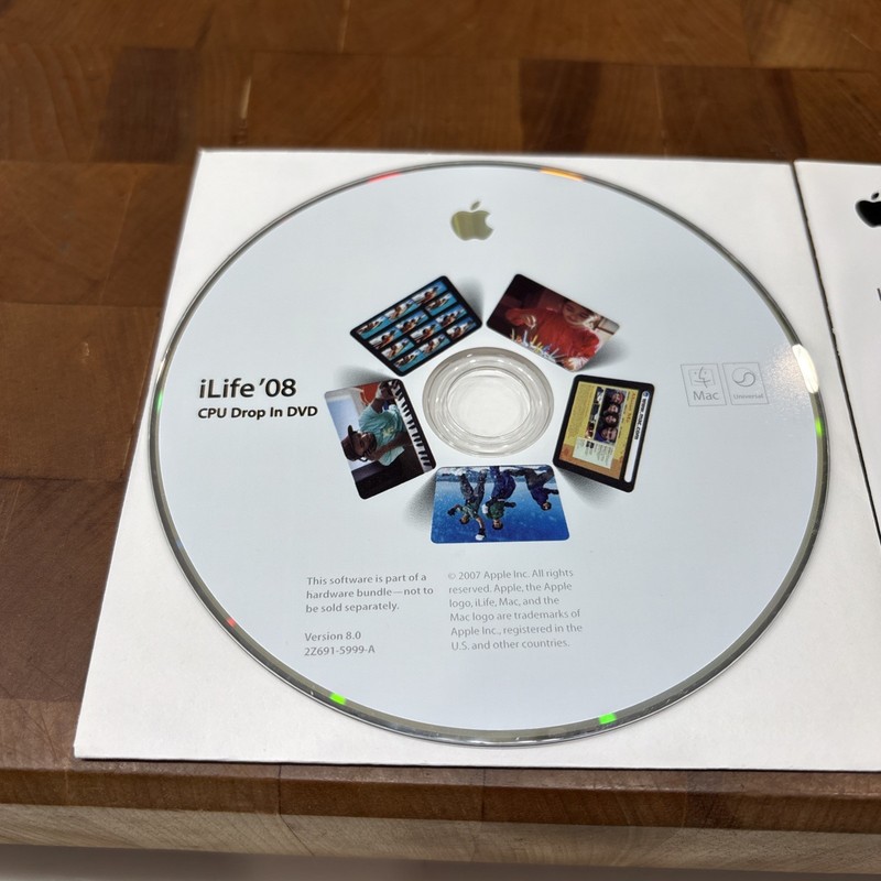 Apple iLife '08 Software Suite for Mac - iPhoto iMovie GarageBand iDVD gallery