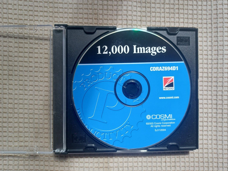 Cosmi 12,000 Clip Art Images (PC, 2003, Cosmi Corp)