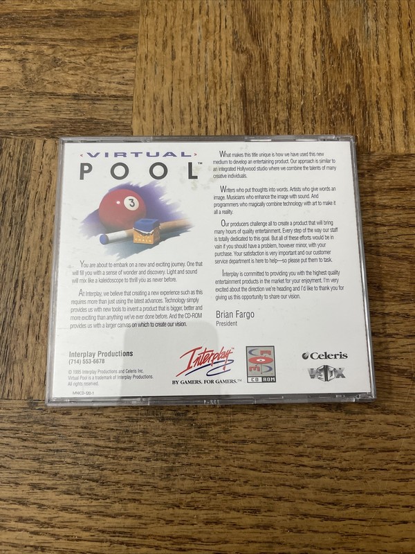 Virtual Pool PC Software gallery