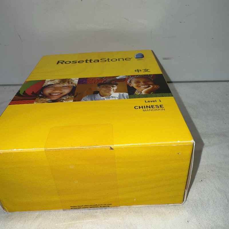 Rosetta Stone Chinese (Mandarin) Level 1 NEW Sealed gallery