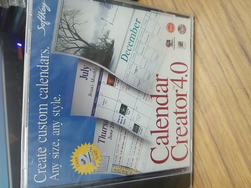 calendar creator 4.0 NEW