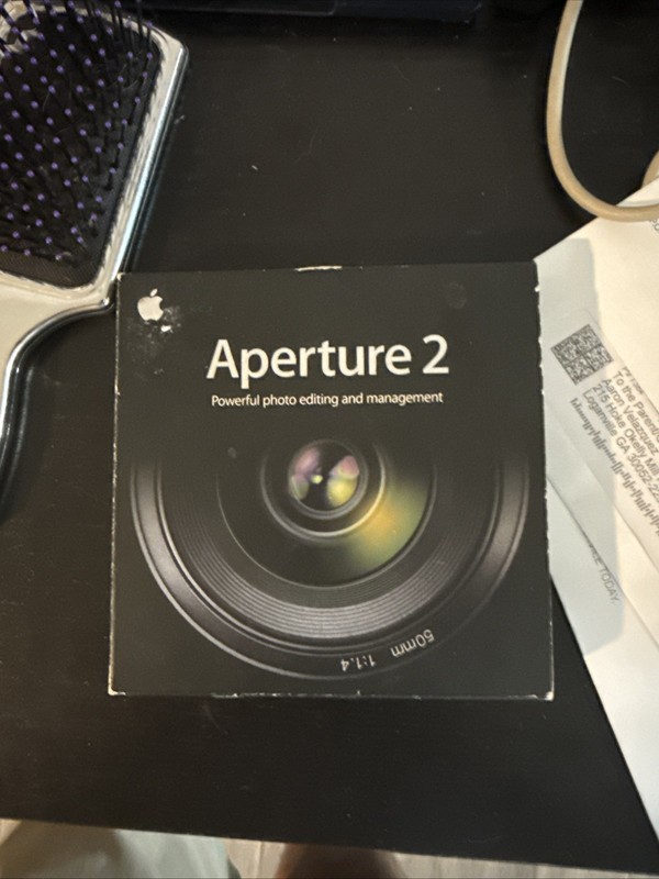 Apple Aperture 2 Photo Editing & Management Upgrade & Aperture Book