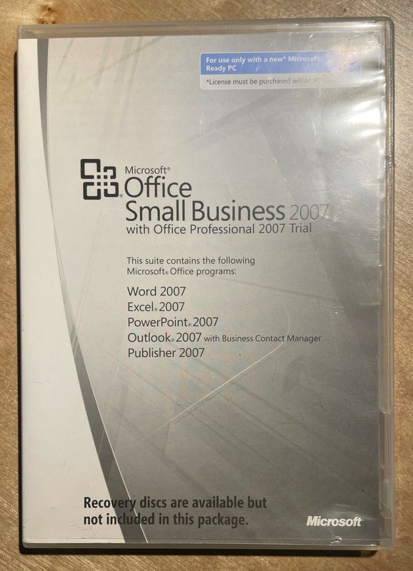 Microsoft Office Small Business 2007 Product Key for Windows