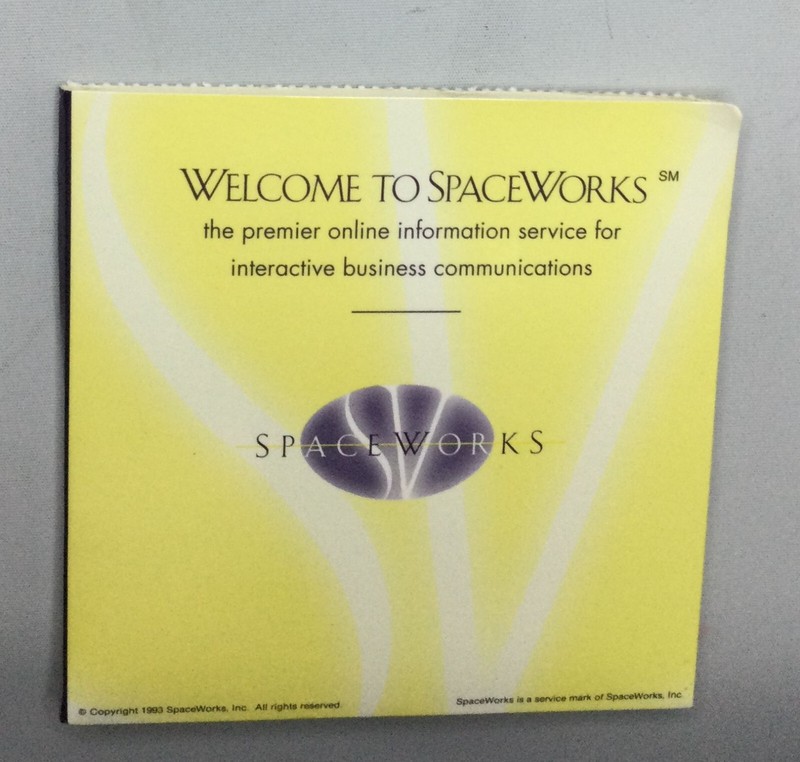 Vintage 1993 Spaceworks Interactive Business Communications Floppy Disks gallery