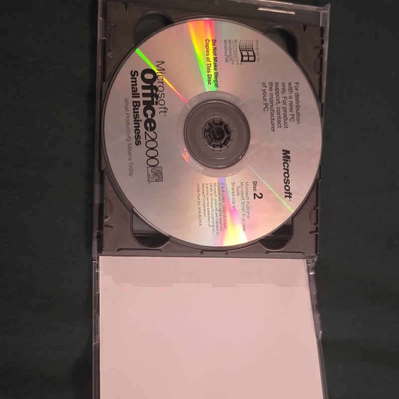 Microsoft Office 2000 Small Business OEM CD-ROM 2-Disc Set for Windows, English gallery