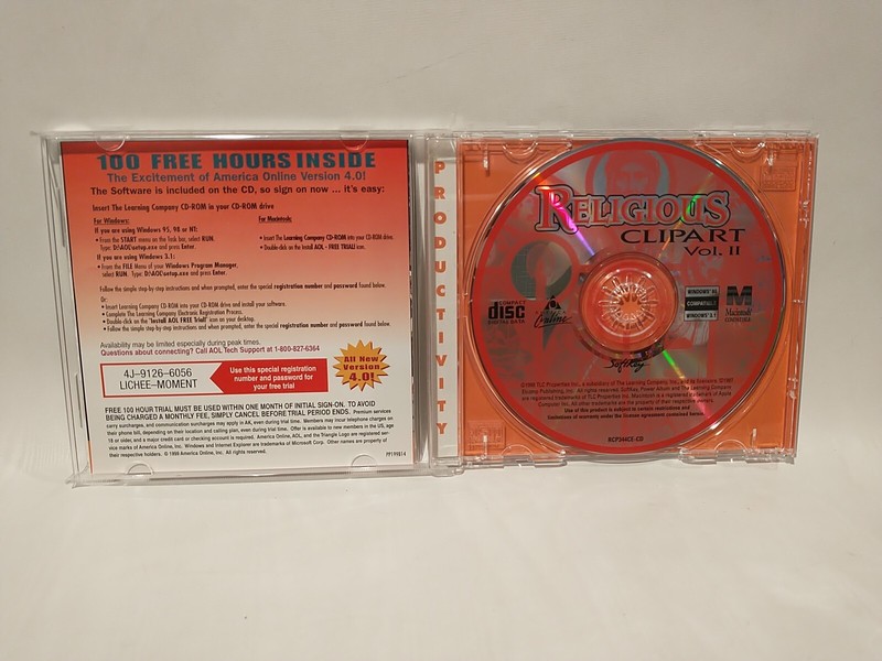Vintage Religious Clip Art Vol II Mac CD ROM Windows 3.1 /95 and Macintosh gallery