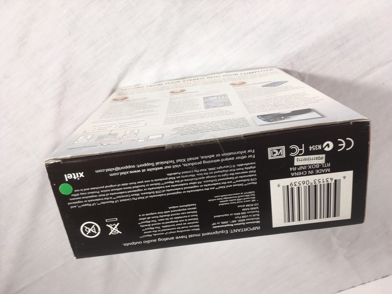 Xitel Inport Deluxe Stereo To PC Recording Kit New in Sealed Package gallery