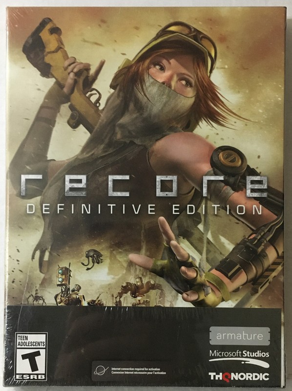 Recore Definitive Edition (PC DVD-ROM) Microsoft Studios THQ Nordic NEW See Pict