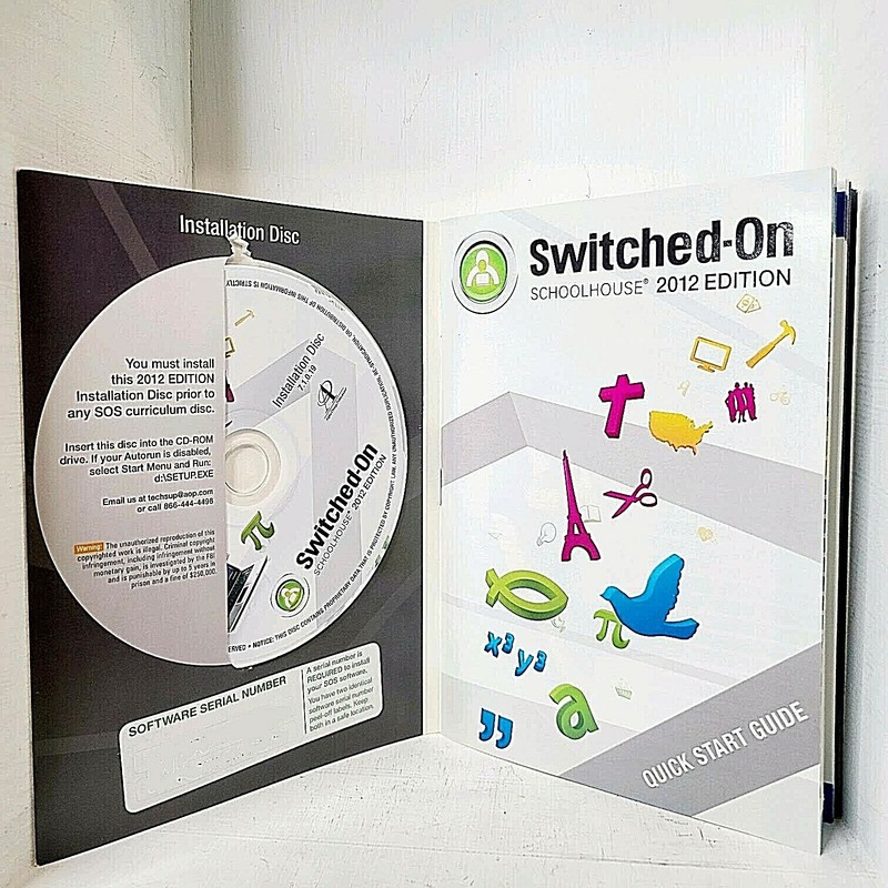 Switched-On Schoolhouse 2012 8th Grade Science CD ROM Homeschool Curriculum EUC gallery