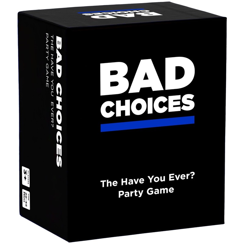 BAD CHOICES Party Game – Hilarious “Have You Ever?” Adult Card Game