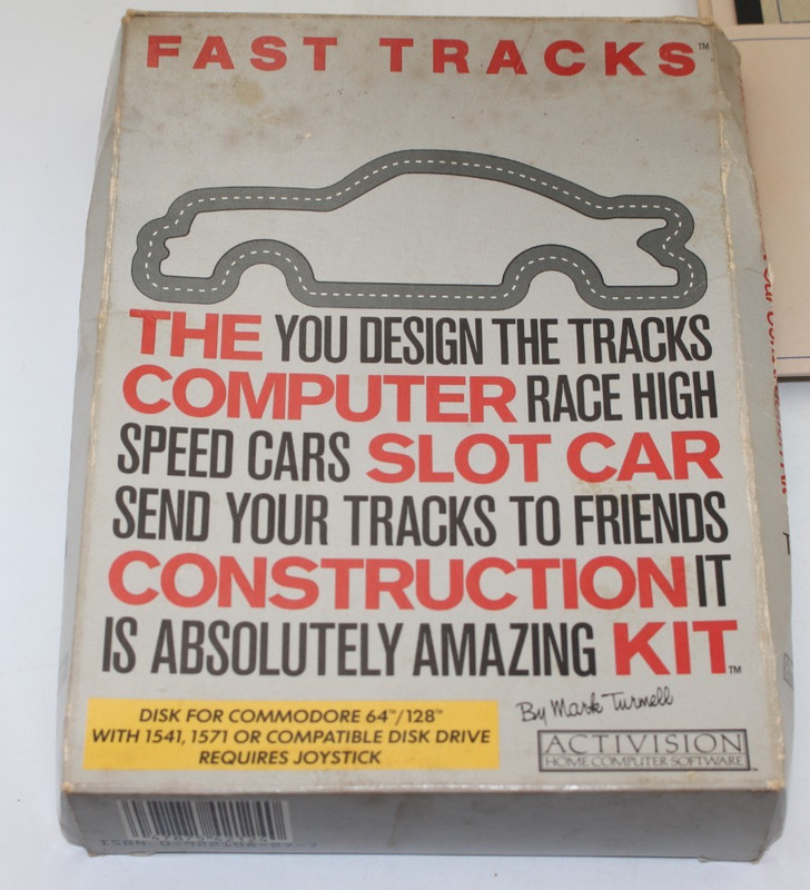 Commodore 64/128 - Fast Tracks: The Computer Slot Car Construction Kit Sealed gallery
