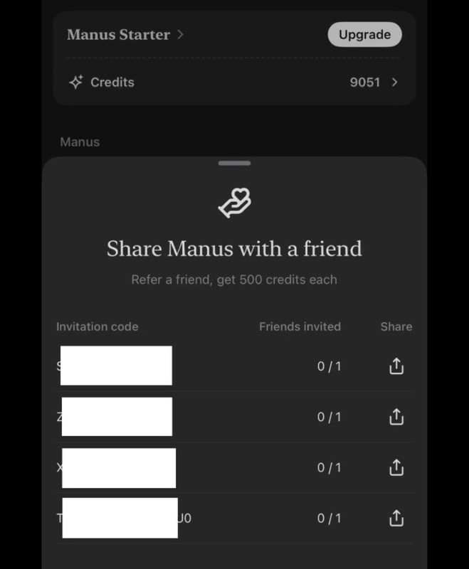 Manus AI - Special Offer Invite Code | Fast Digital Delivery!