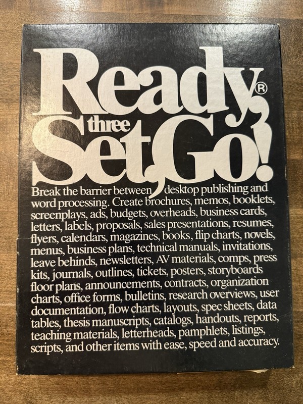 Vintage Ready, Set, Go! Update Premiere Edition VERY GOOD