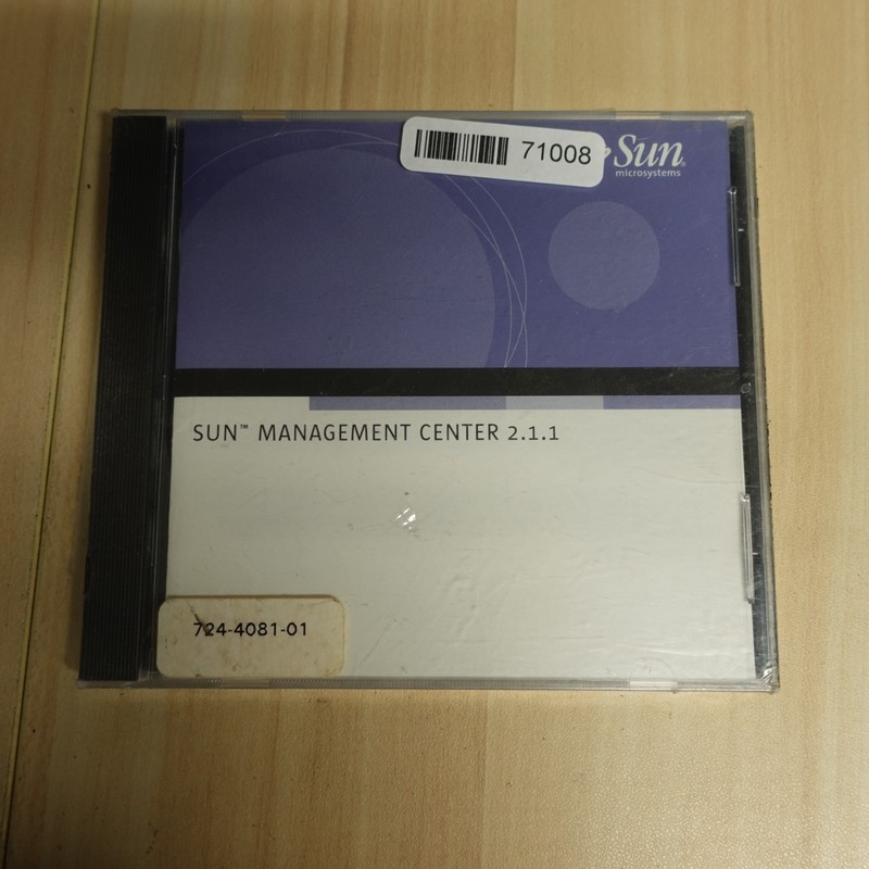 SUN Microsystems Management Center 2.1.1 (Software CD) Compatible to Solaris 8