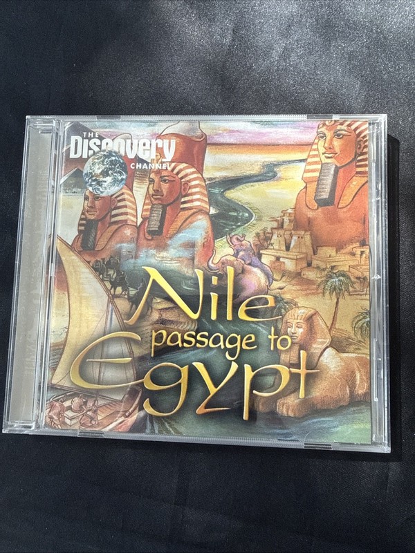 Discovery Channel Multimedia Nile Passage to Egypt Software CD Windows Vintage