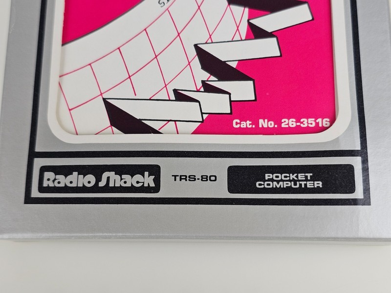 Business Statistics Pocket Computer Program Cassette 26-3516 Radio Shack TRS-80 gallery