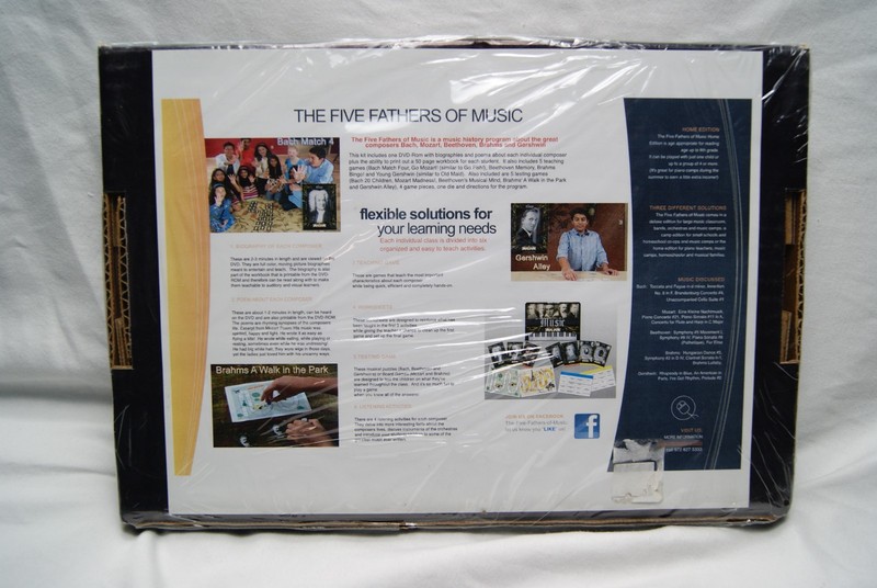five fathers of music home edition educational game DVD-ROM worksheets teacher gallery