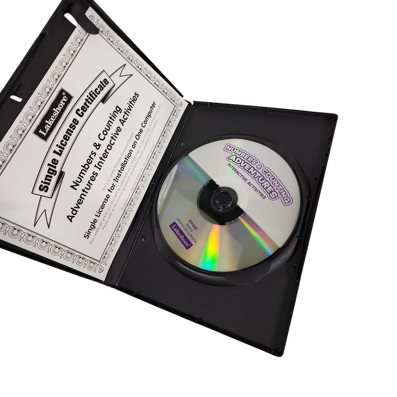 Lakeshore Numbers & Counting Adventures Interactive Activities CD-ROM PP466 gallery