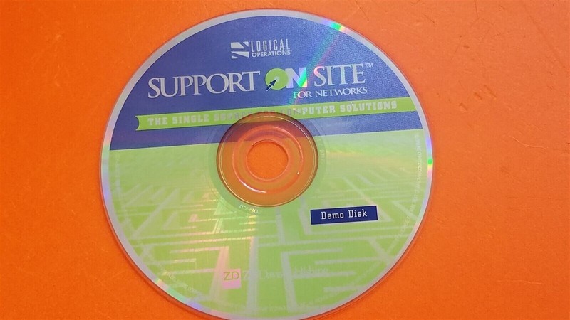 ⭐️⭐️⭐️⭐️⭐️Logical Operations Support On Site For Networks CD Demo Disk