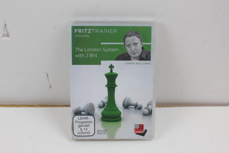 The London System with 2.Bf4 Simon Williams Chess base Fritz Trainer Software