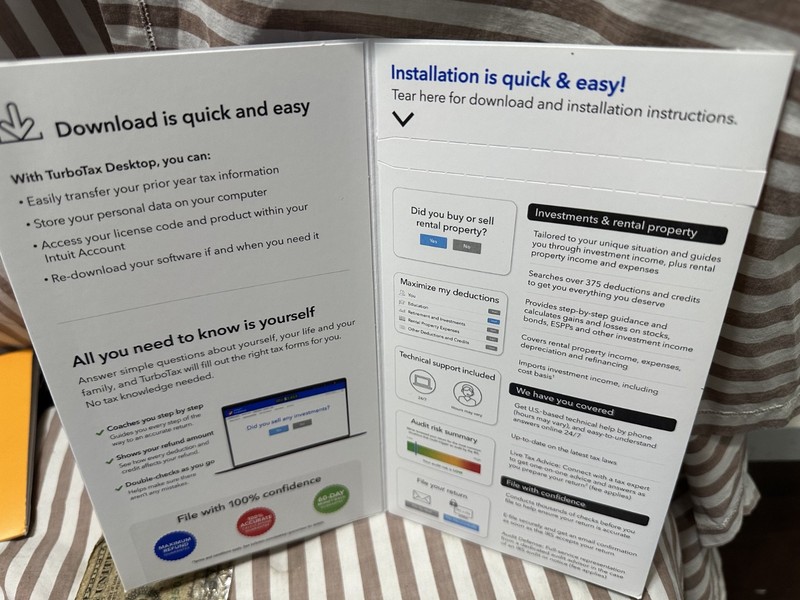 New TurboTax Premier 2025 Tax Software Fed & State Tax Win & Mac Sealed USA gallery
