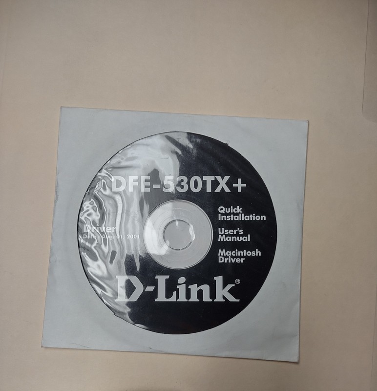 D-Link DFE-530TX+ PCI Adapter Drivers & Manual CD (Macintosh, Linux, Windows) gallery