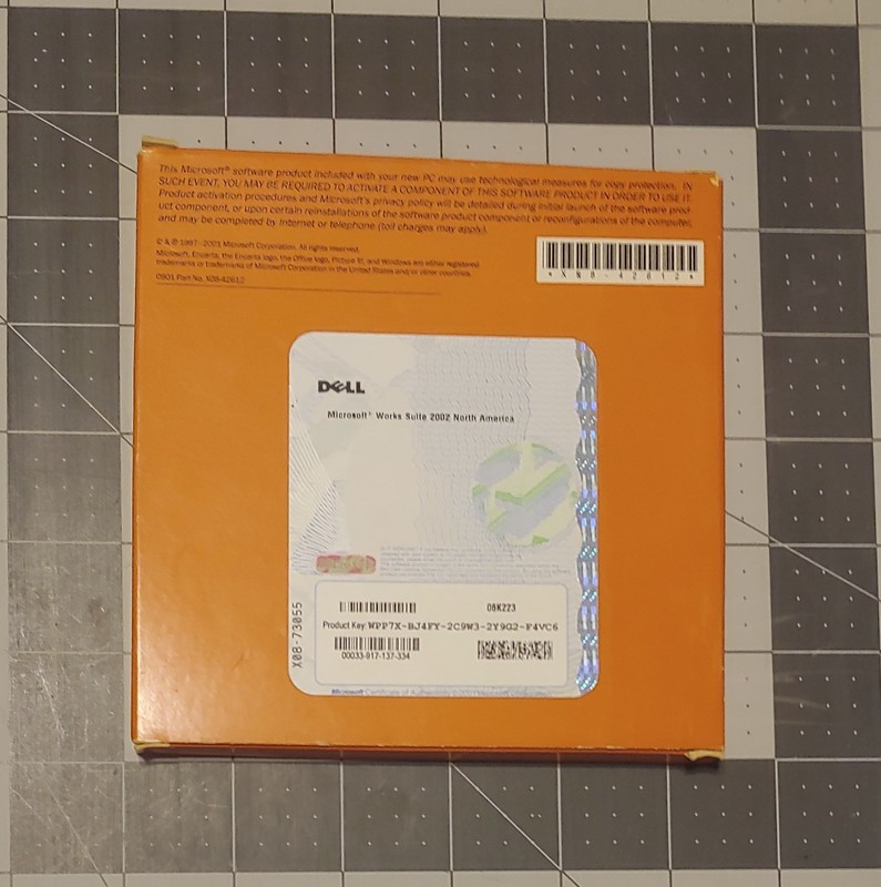 NIP! Microsoft Works Suite 2002 NEW! Four CD-ROMs With Key Included gallery