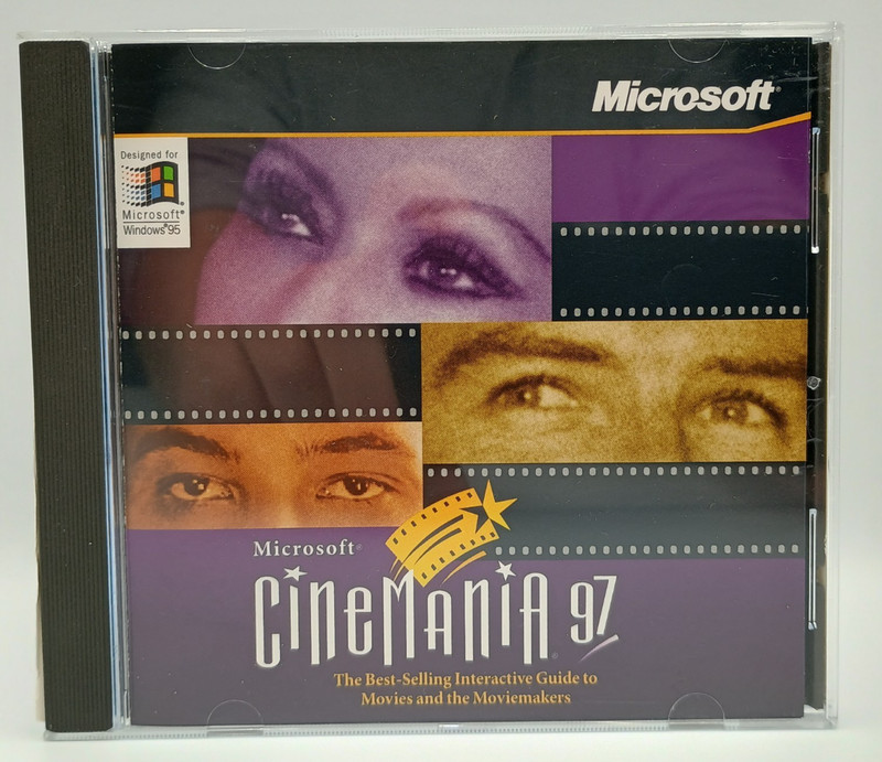 Microsoft Cinemania 97 PC CD ROM 1997