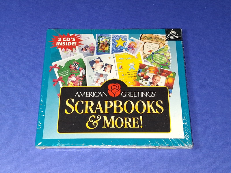 American Greetings Scrapbooks And More 1999 PC CD-ROM – New & Sealed