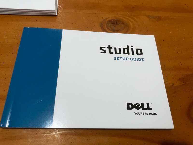 *NEW* Dell Studio Vista Operating System – 5 Discs