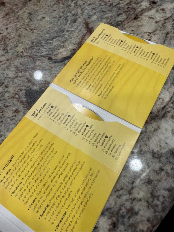Rosetta Stone Italian Version 3 Level 2 Language Learning Software 4 CDs gallery