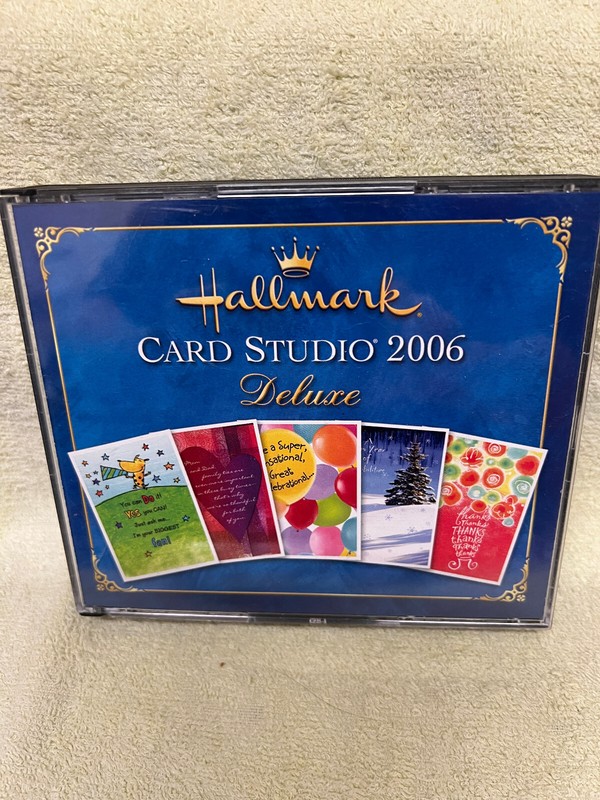 Hallmark Card Studio Deluxe 2006 Software – Windows 98/Me/2000/XP
