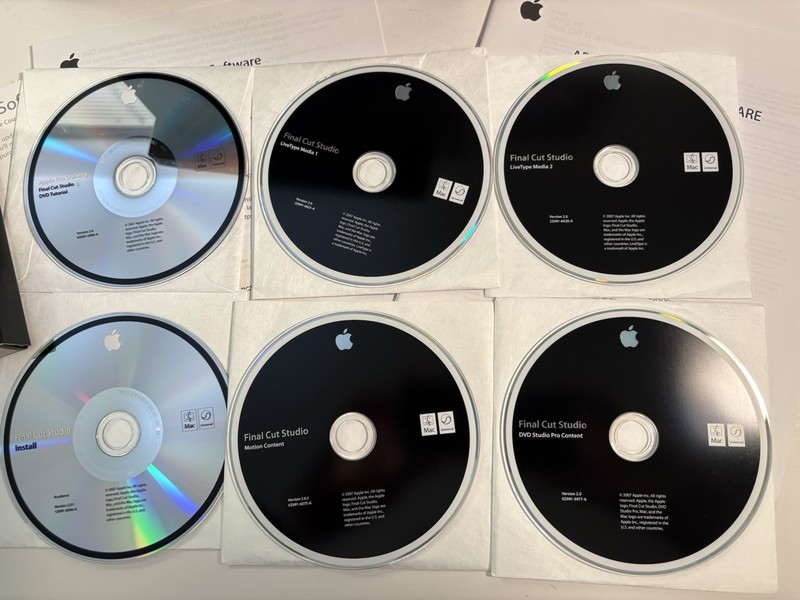 Apple Final Cut Studio 2 Academic Mac OS X Video Editing Software Serial Number gallery