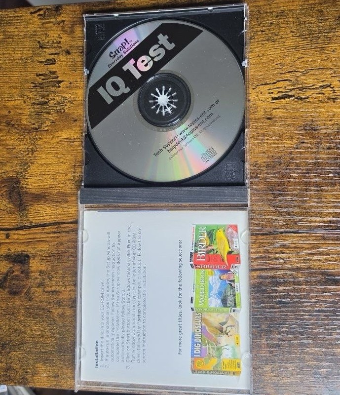 Snap! IQ Test Education Software CD-ROM for Windows, English (CS 219) gallery