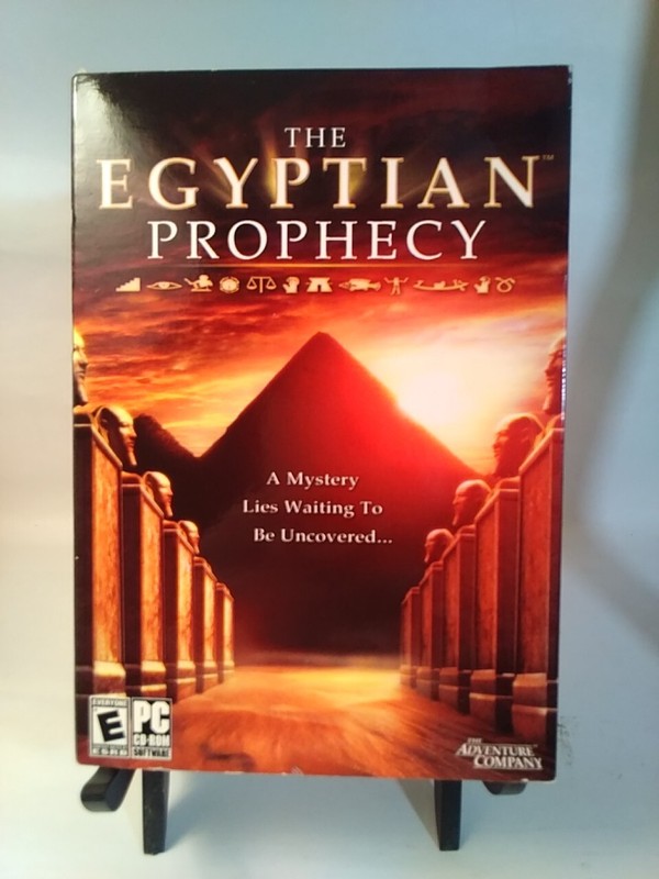 Egyptian Prophecy PC CD Game, A Mystery Lies Waiting…98/ME/2000/XP PC CD
