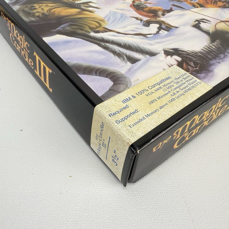 The Magic Candle III 3.5" Floppy IBM PC RPG Mindcraft. Fully Complete gallery