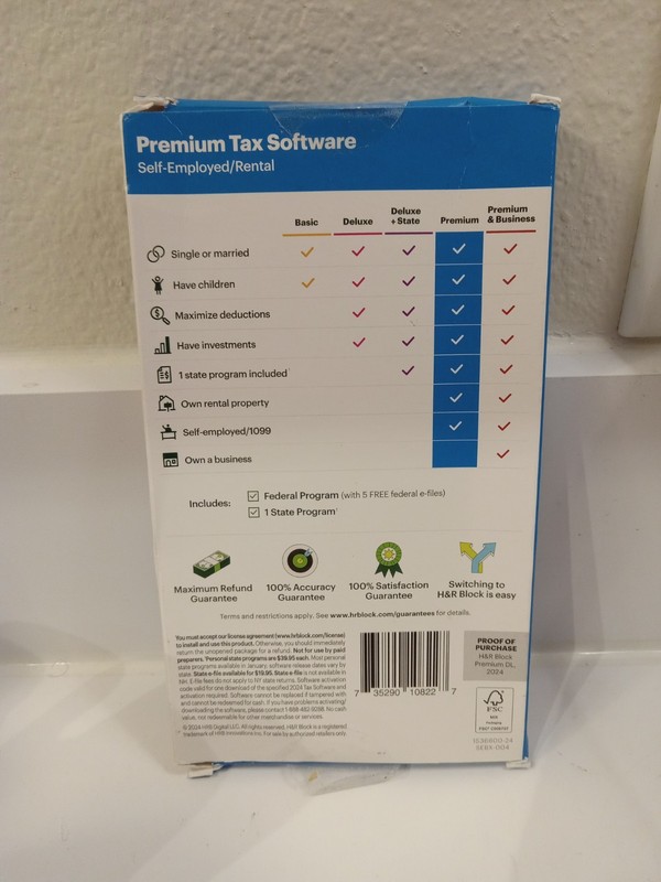 H&R Block Tax Software Premium 2024 gallery