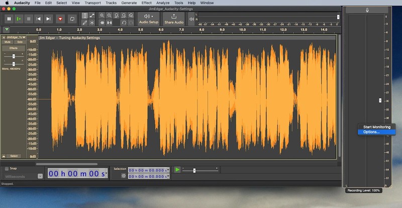 Audacity Software, Professional Audio Music Editing Recording, Podcasting Window gallery