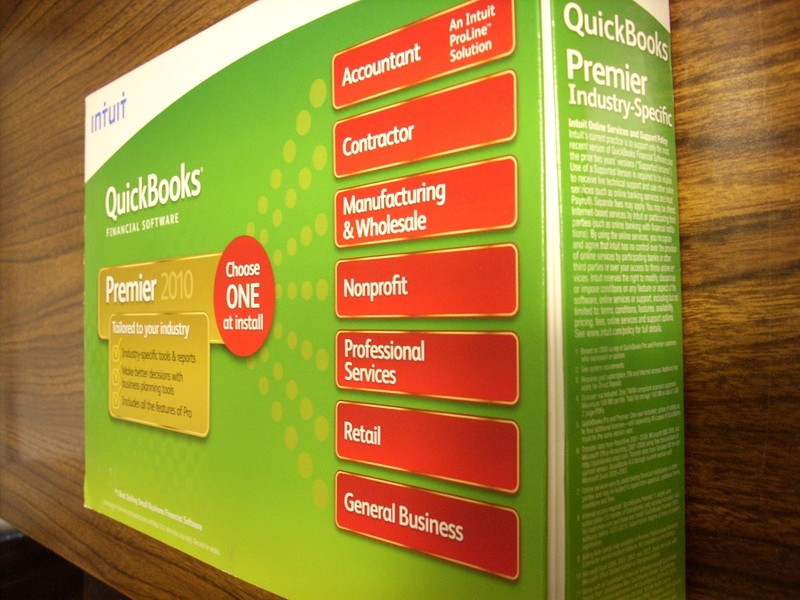 Quickbooks Premier 2010 Accountant, Contractor, Manufacturing & Wholesale