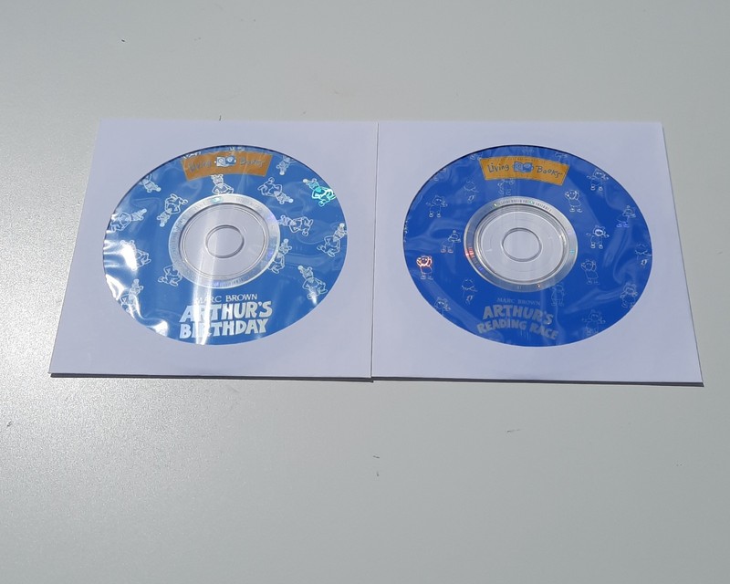 Arthur’s Birthday Living Books & Arthur’s Reading Race PC Game CD-ROM