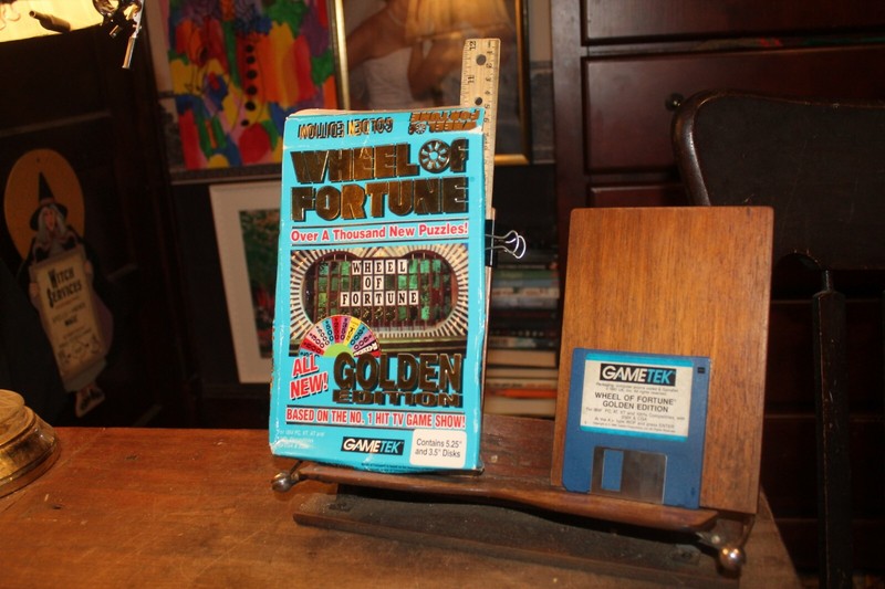 1989 Wheel of Fortune Golden Edition GAMETEK Windows PC Game 1 ea 3.5” Disk Only