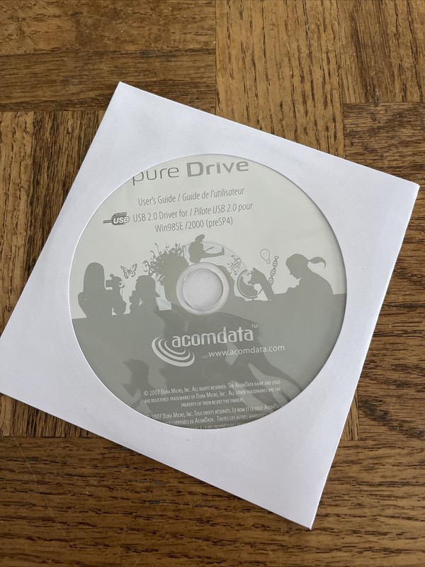 Acomdata Pure Drive PC Software