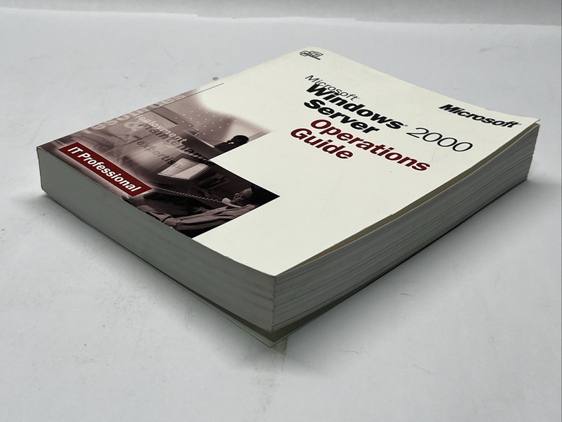 Microsoft Windows 2000 Server Operations Guide IT Professional PAPERBACK VG gallery