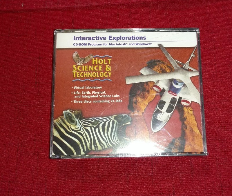 Holt Science & Technology: Interactive Explorations PC MAC CD Laboratory Problem